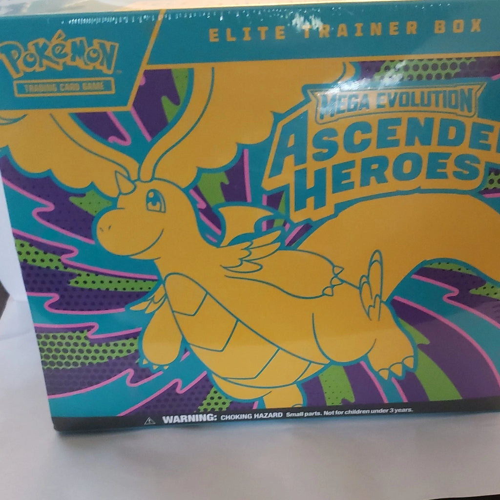 Pokémon TCG Mega Evolution Ascended Heroes Elite Trainer Box, Dragonite