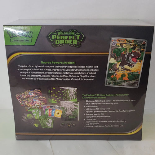 Pokémon Mega Evolution Perfect Order Elite Trainer Box Collectors Edition