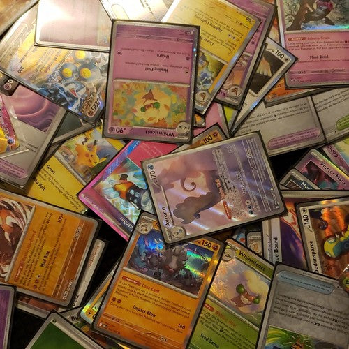 55 Pokémon Card Lot - Random Reverse Holos, Holos, Rares & Better -Mixed TCG Lot